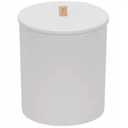 Lixeira Com Tampa 5 Litros White Eco design 